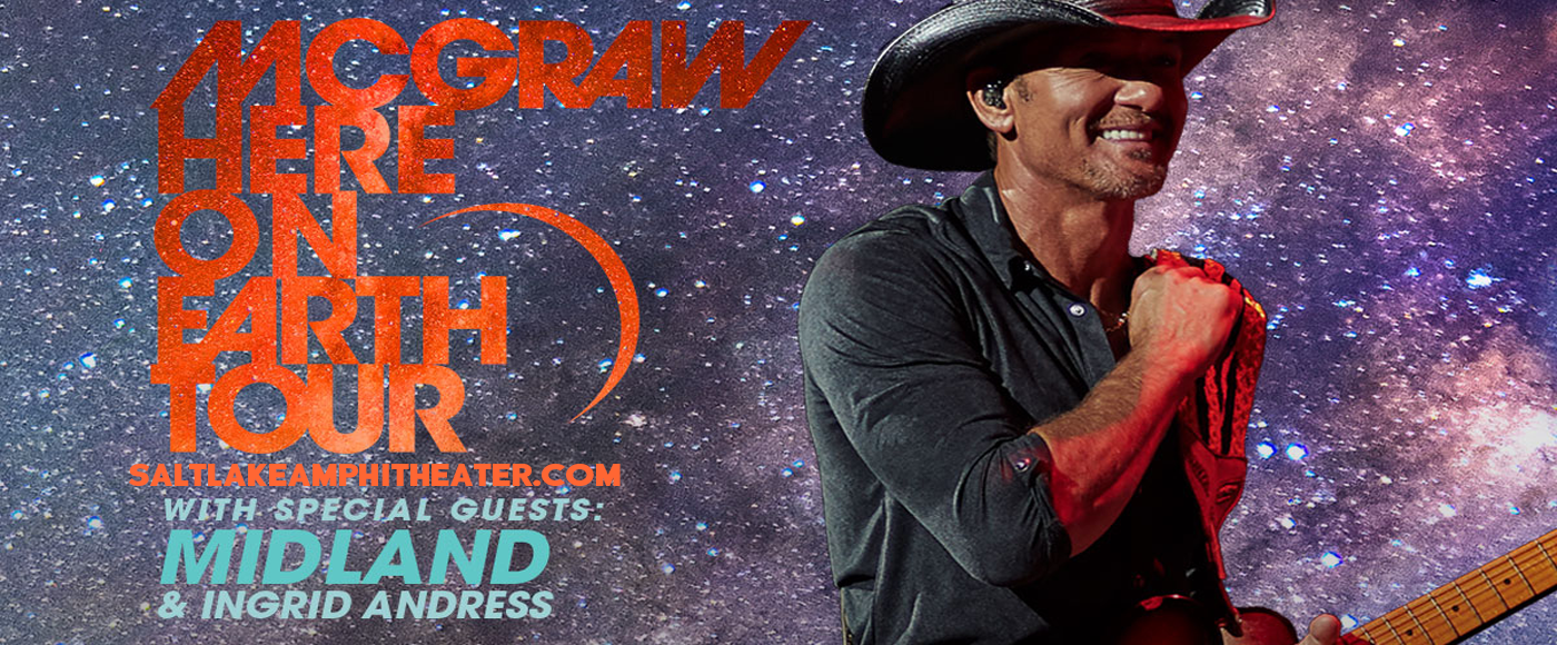 Tim McGraw [CANCELLED] Tickets 27th August Utah First Credit Union