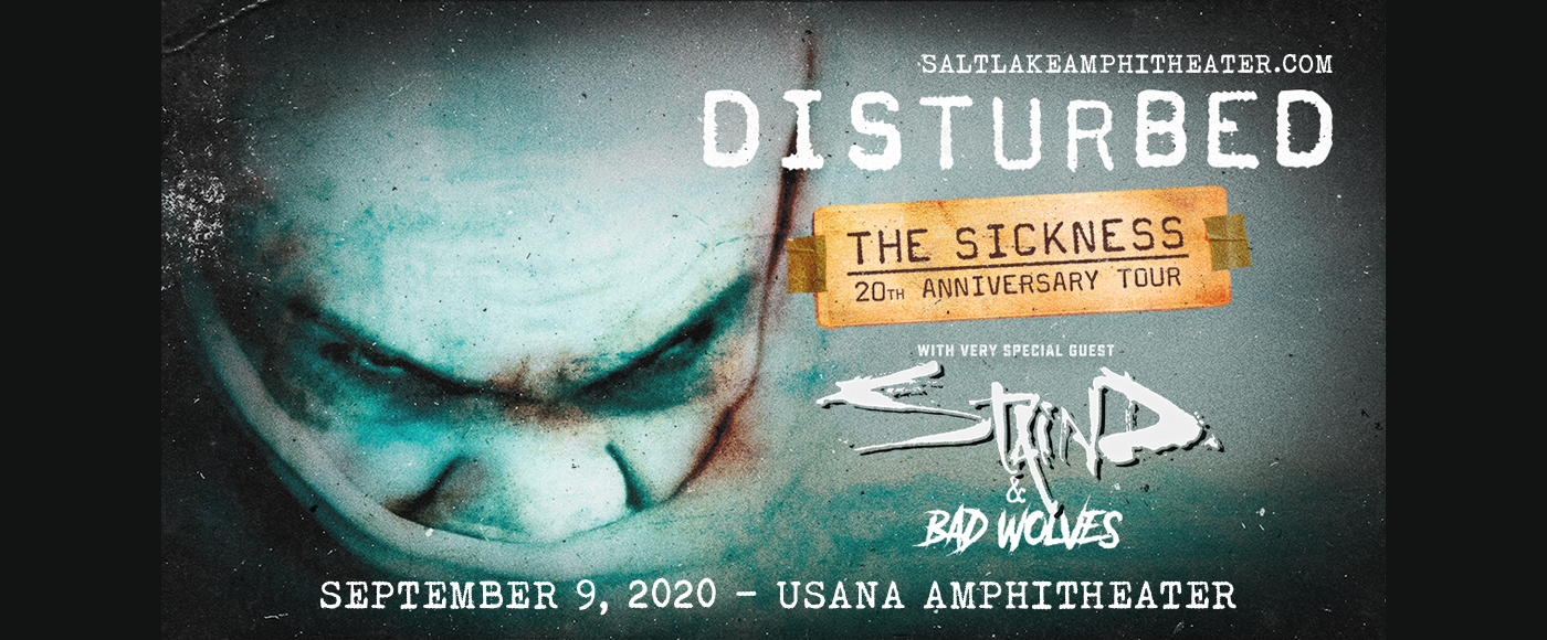 Disturbed, Staind & Bad Wolves [CANCELLED] Tickets 31st August