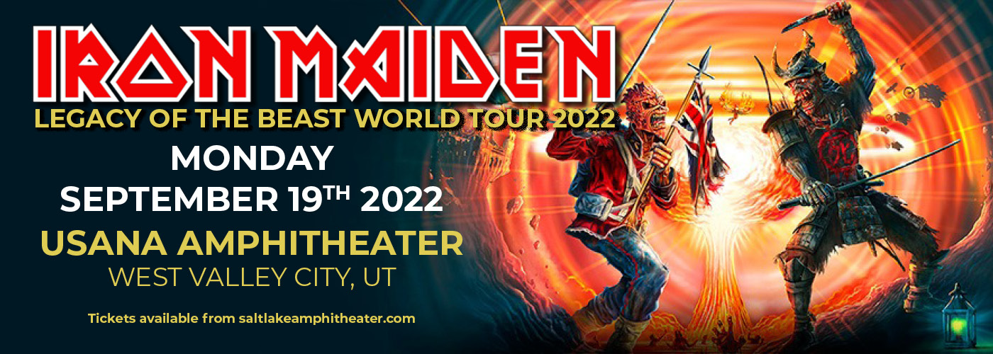 Iron Maiden Legacy of the Beast Tour 2022 Tickets 19th September