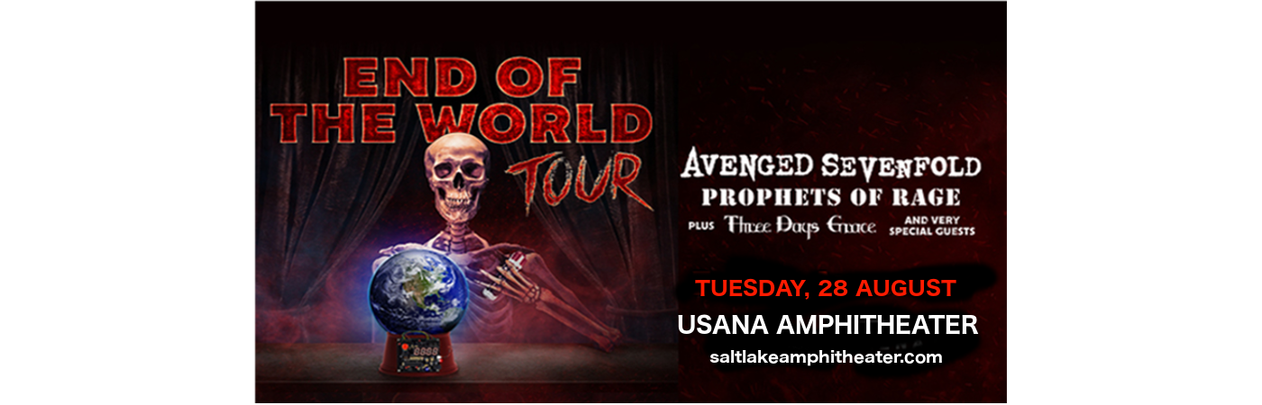 **CANCELLED** End of the World Tour: Avenged Sevenfold, Prophets of Rage & Three Days Grace