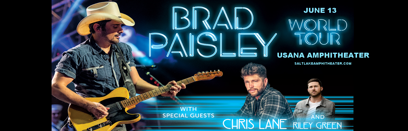 Brad Paisley, Chris Lane & Riley Green