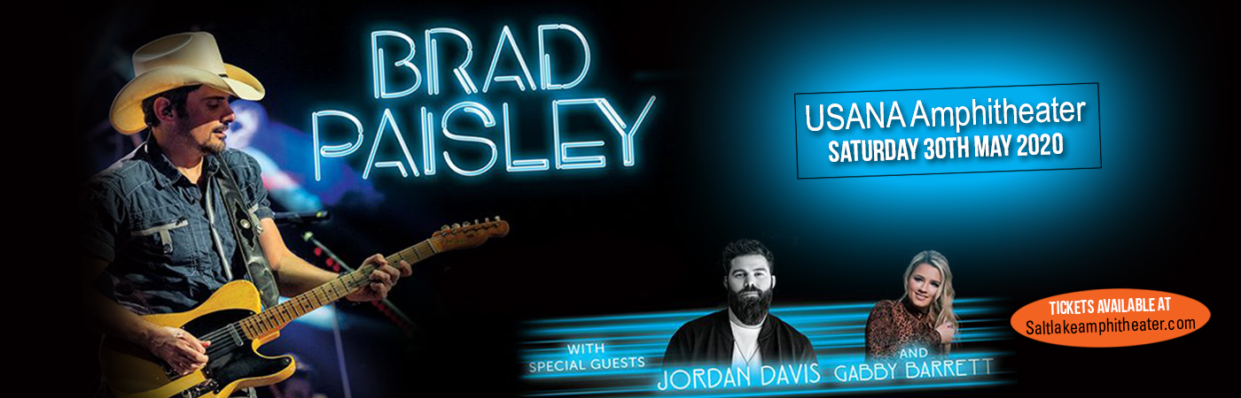 Brad Paisley, Jordan Davis & Gabby Barrett [CANCELLED]