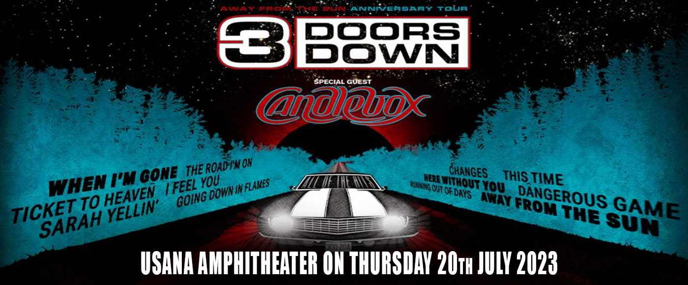 3 Doors Down Tickets | 20th July | Utah First Credit Union Amphitheatre