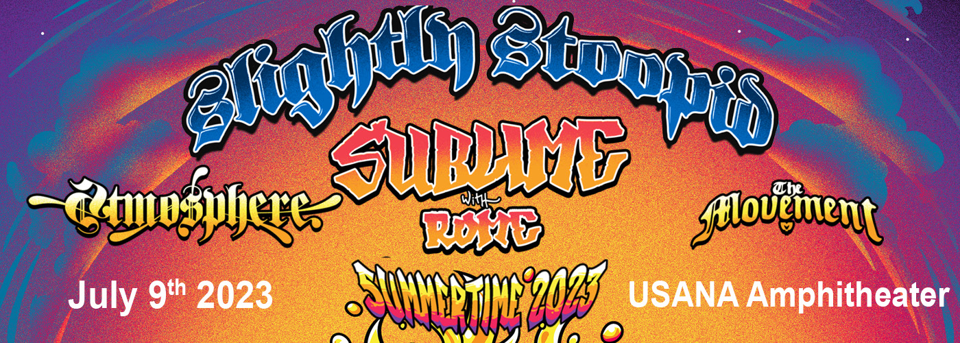 Slightly Stoopid, Sublime with Rome & Atmosphere