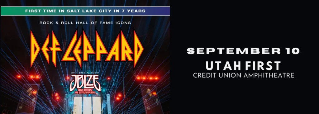 Def Leppard at Utah First Credit Union Amphitheatre
