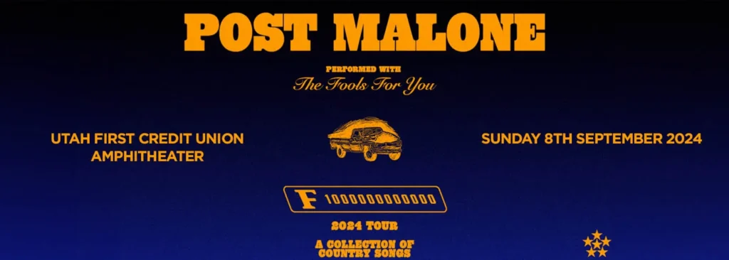 Post Malone at Utah First Credit Union Amphitheatre