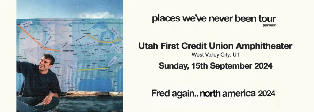 Fred Again at Utah First Credit Union Amphitheatre