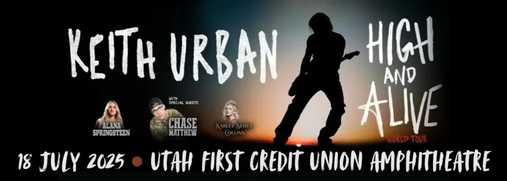 Keith Urban at Utah First Credit Union Amphitheatre