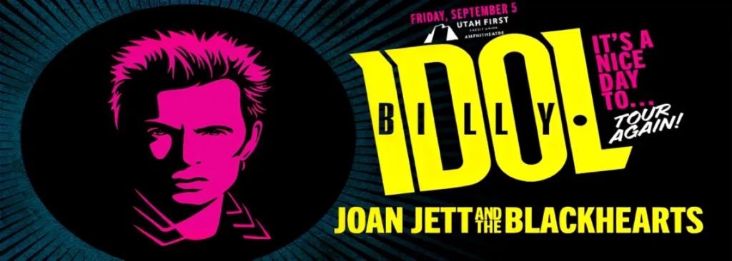 Billy Idol & Joan Jett and The Blackhearts at Utah First Credit Union Amphitheatre