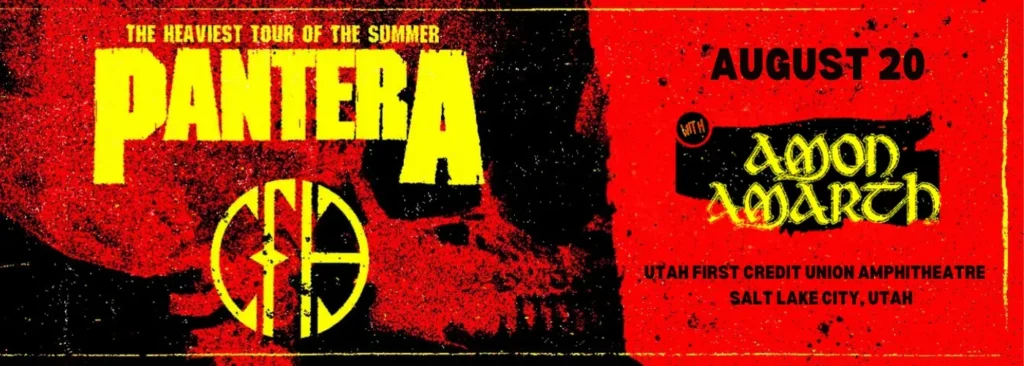 Pantera at Utah First Credit Union Amphitheatre